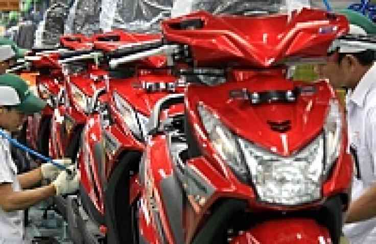 Transaksi Penjualan Sepeda Motor Tahun 2012 Capai Rp 75 Triliun