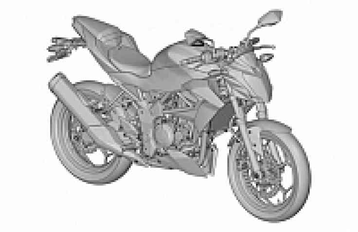 Kawasaki Rampungkan Sketsa Ninja 250 RR Mono Naked