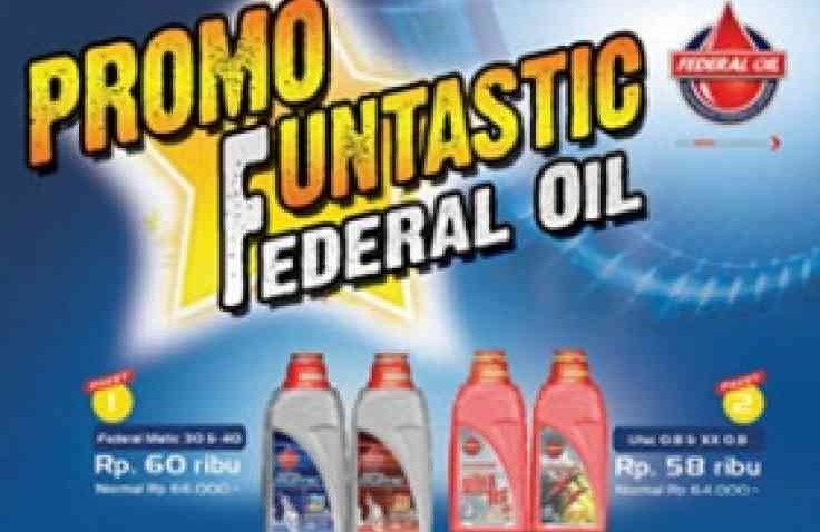 Beli Paket Oli Motor Federal Oil Hanya di Otobursa 2014!