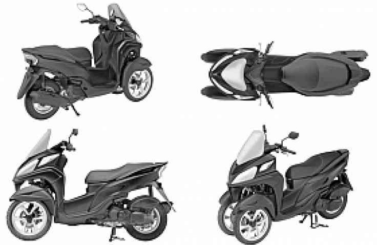 Yamaha Patenkan Wajah Anyar Skutik Roda Tiga Tricity