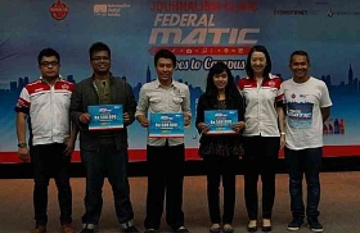 Pemenang Artikel Terbaik Journalism Clinic Federal Oil di Universitas Indonesia