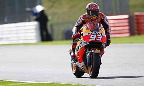 Marc Marquez Tercepat Sekaligus Pecahkan Rekor di Silverstone