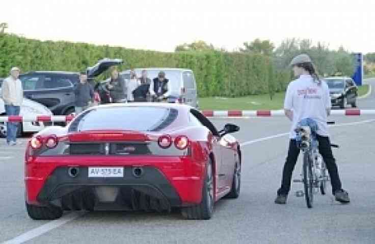 Sepeda Ini Tantang Ferrari Adu Kebut