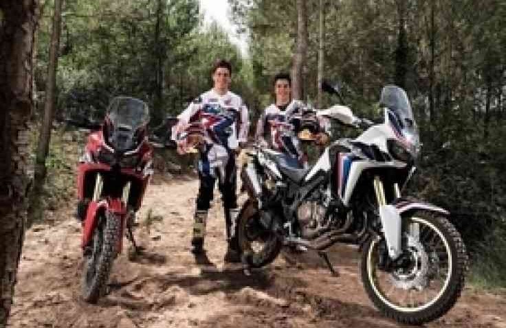 Ganasnya Marc Marquez Off-Road Pakai Honda Africa Twin CRF1000L