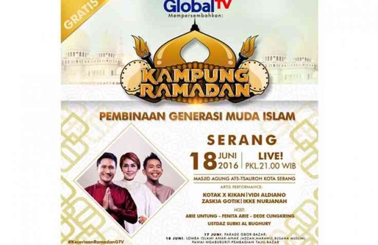 Kampung Ramadhan Global TV, Program Spesial Di Bulan Suci