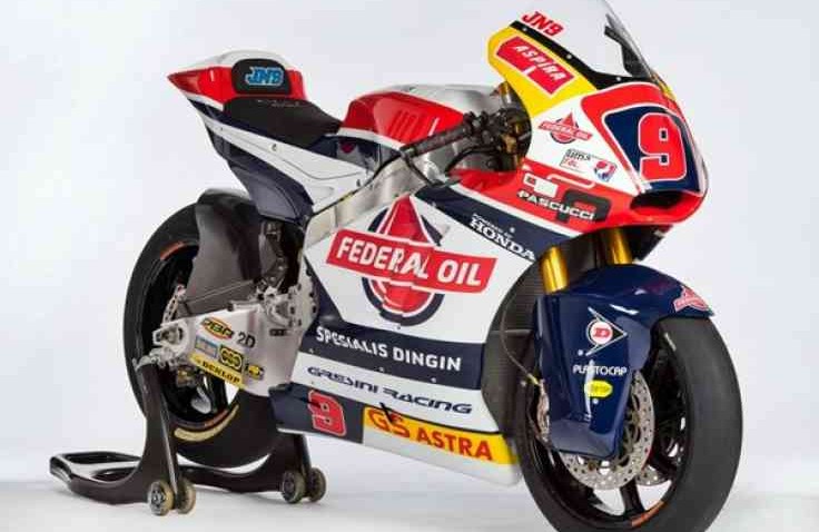 Livery Federal Oil Gresini Moto2 2017, Spesialis Dingin !!!