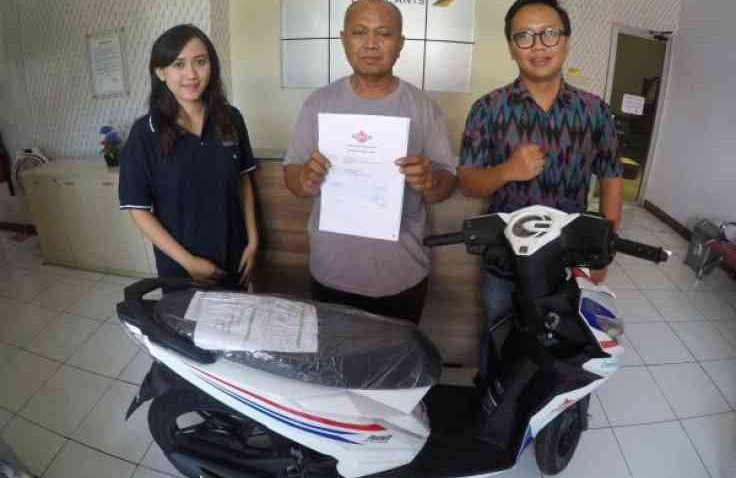 Pemenang Honda Beat Dari Promo Federal Oil Spesial Surprizing Is Back Area Jawa Timur