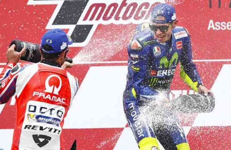 Intip Klasemen Sementara MotoGp, Rossi Tempel Dovi