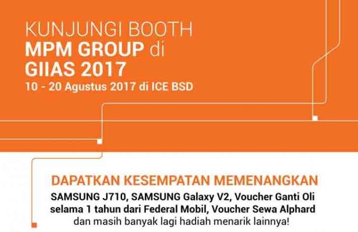 Hello! MPM Group dan MPM Lubricants Sapa Pengunjung di GIIAS 2017