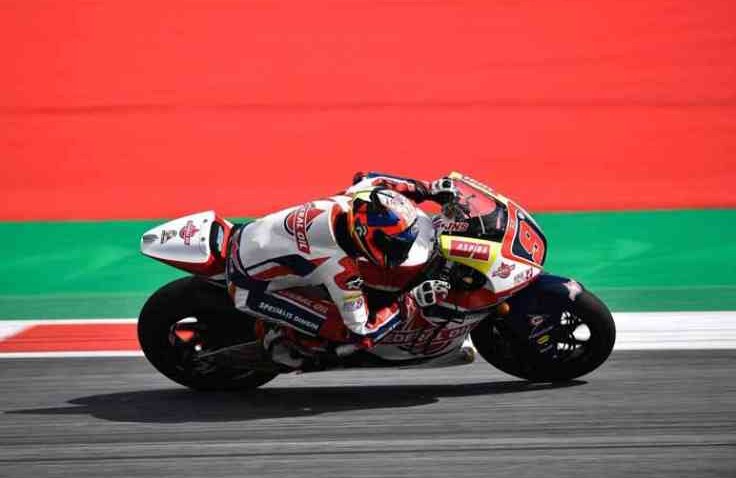 Jorge Navarro Dari Row Ke-4 di Moto2 Austria 2017