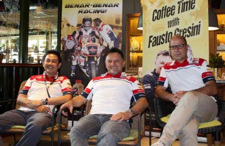 Coffee Time With Fausto Gresini, Berbincang Santai Soal Balapan Tingkat Dunia