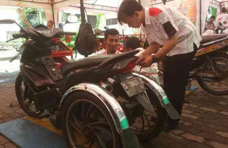 Keren! MPM Beri Service Gratis 200 Motor Milik Bikers Difabel  