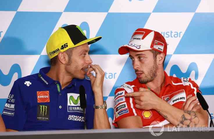  Rossi Memuji Mental Dovizioso yang Pantang Menyerah