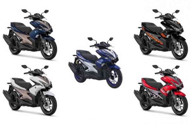 Ragam Pilihan Warna Aerox 155VVA, Harga Tetap