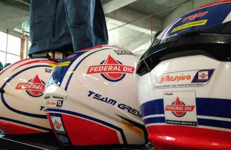 Helm Livery Federal Oil Gresini Racing Moto2 Hadir di Jakarta Helmet Exhibition, Sudah Bisa Dipesan 