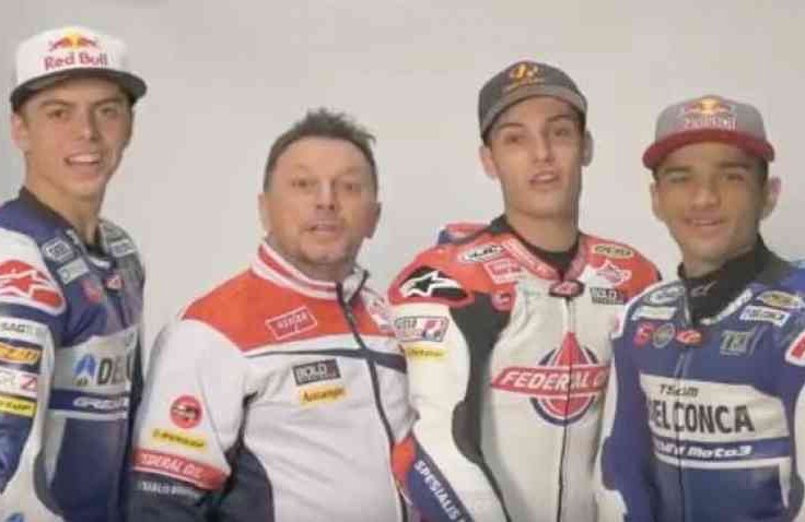 Pakai Bahasa Indonesia, Tim Federal Oil Gresini Racing Moto2 Ingatkan #TGOF setiap tanggal 8