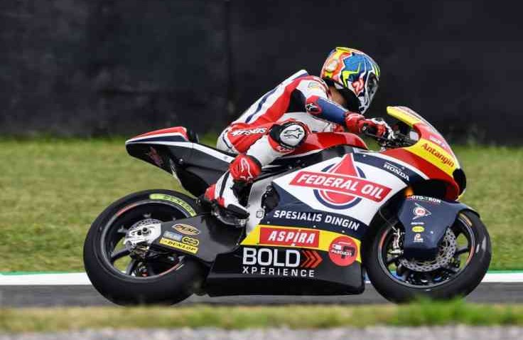 Moto2 Argentina, Ditabrak Pebalap Lain, Jorge Navarro Gagal Finish