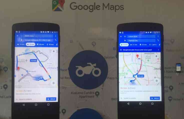 Google Maps Perkaya Fitur Untuk Manjakan Pengendara Motor