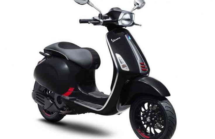 Vespa Sprint Carbon, Edisi Terbatas, Tampilannya Menggoda