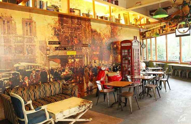 Blumchen Coffee Tempat Ngopi Bergaya Vintage di Tengah Kota