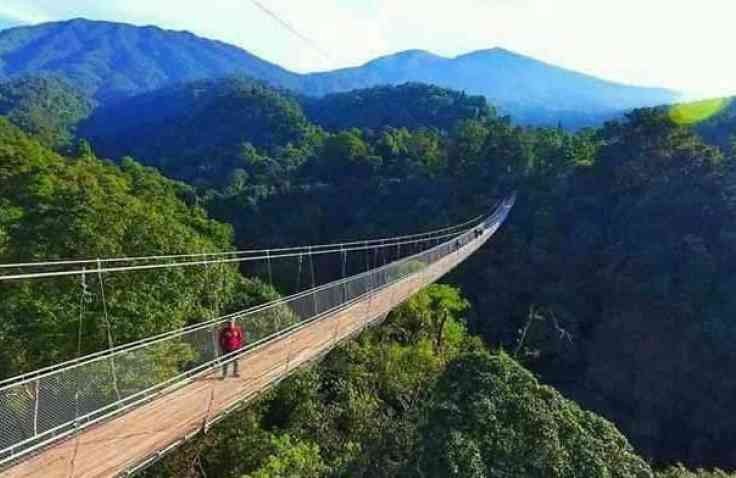 Bikers Piknik, Coba Jembatan Gantung Situ Gunung Sukabumi