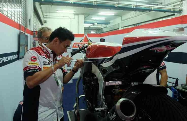 Pengalaman Tony Jadi Mekanik Tim Federal Oil Gresini Moto2