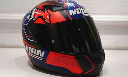 Helm Nolan Replika Casey Stoner Terbatas Hanya 200 Unit