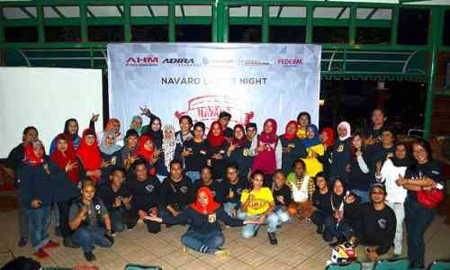 Navaro Ladies Nite, Beri Edukasi Kepada Puluhan Lady Bikers