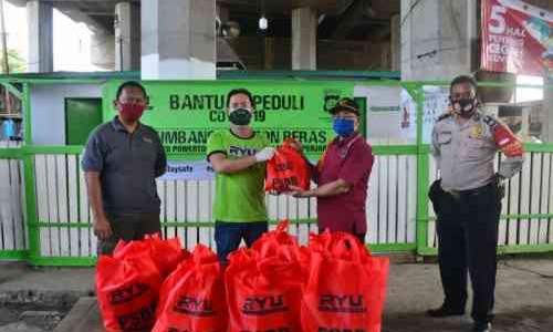 Ryu Powertools Sumbang 5 Ton Beras hasil Donasi Konsumen