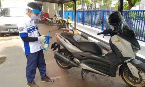 Terapkan Protokol Kesehatan, Bengkel Resmi Yamaha Siap Layani Servis Motor Konsumen