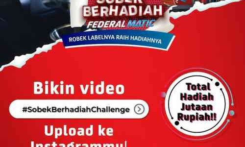 Yuk Ikutan Bikin Video #SobekBerhadiahChallenge Dapatkan Hadiah Jutaan