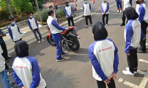 Semangat Tebar Paham Safety Riding, Wahana Buka Edukasi dengan Prokes