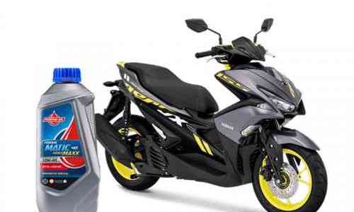 Pengguna Yamaha Aerox, Ini Oli yang Cocok Untuk Motor Matic Kesayangan Kamu