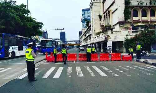 Update Lokasi Titik Penyekatan yang Ada di Depok