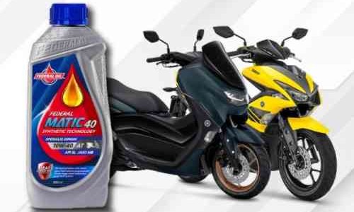 Punya Motor Matic 150cc, Jangan Salah Pakai Oli Mesinnya, Percayakan Pada Federal Matic 40