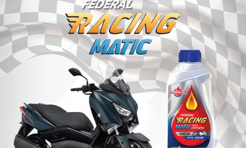 Federal Racing Matic, Pilihan Tepat Untuk Motor Matic 150cc-250cc Kesayanganmu