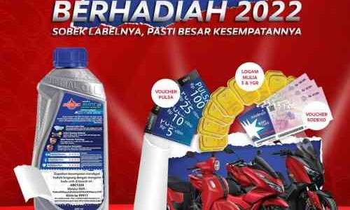 Masih Ada Emas, Motor dan Banyak Hadiah Lainnya, Buruan Ikutan Federal Oil Sobek Berhadiah 2022