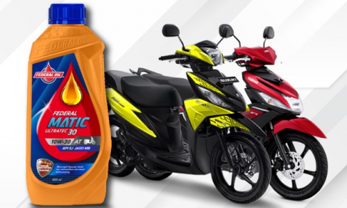 Rekomendasi Oli Untuk Motor Matic Berusia Lebih Dari 5 Tahun, Gunakan Saja Federal Matic Ultratec 30