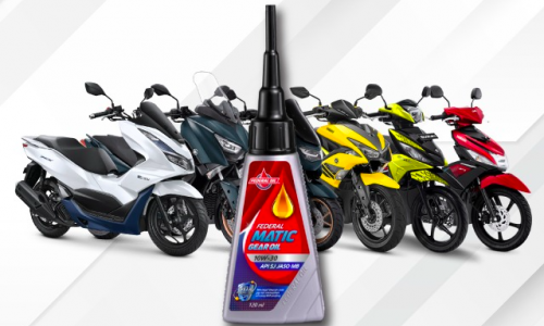 Federal Gear Oil, Solusi Bikin Nyaman CVT Motor Matic Kesayanganmu