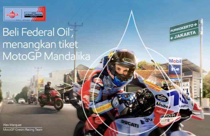 Kunjungi Federal Oil™ Center, Bisa Ketemu Marquez Bersaudara di Mandalika