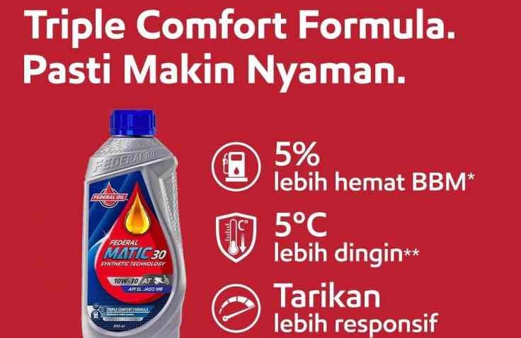 Tarikan Responsif, Mesin Lebih Dingin, dan Irit BBM? Triple Comfort Formula Solusinya!